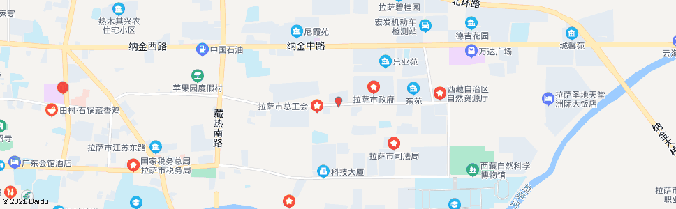拉萨江苏大道站_公交站地图_拉萨公交_妙搜公交查询2024