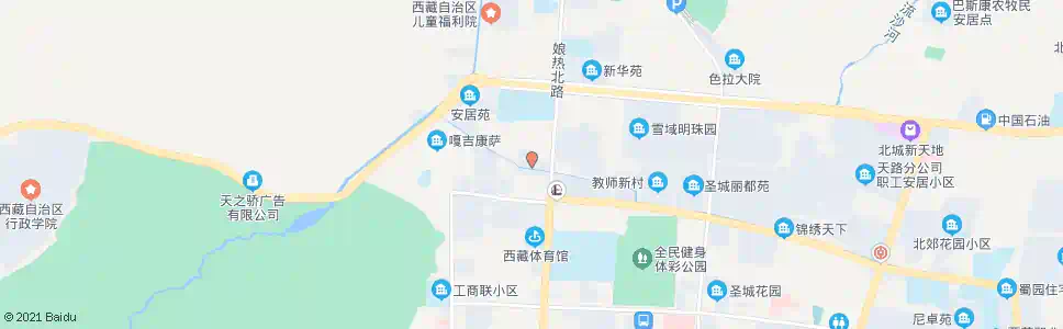 拉萨电力小区站_公交站地图_拉萨公交_妙搜公交查询2024