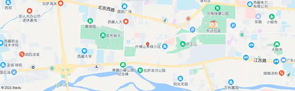 拉萨甲热站_公交站地图_拉萨公交_妙搜公交查询2024