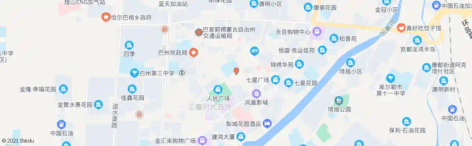 巴音郭楞巴州二中_公交站地图_巴音郭楞公交_妙搜公交查询2024