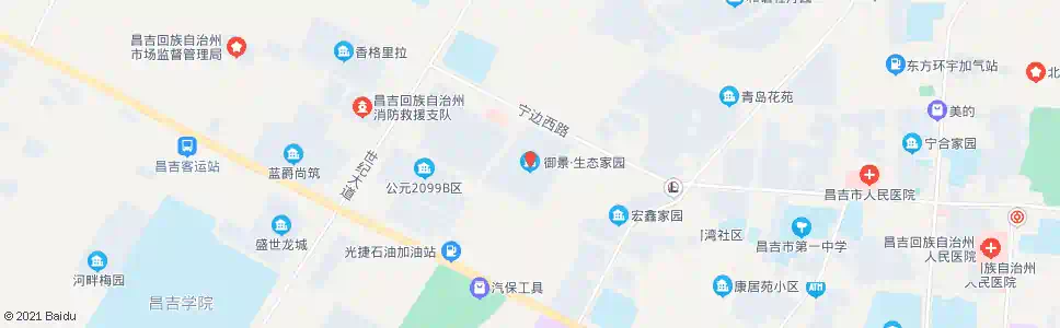 昌吉御景生态家园_公交站地图_昌吉公交_妙搜公交查询2024