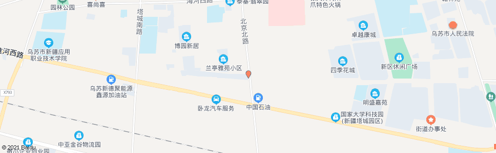 塔城黄河路市场东门_公交站地图_塔城公交_妙搜公交查询2024