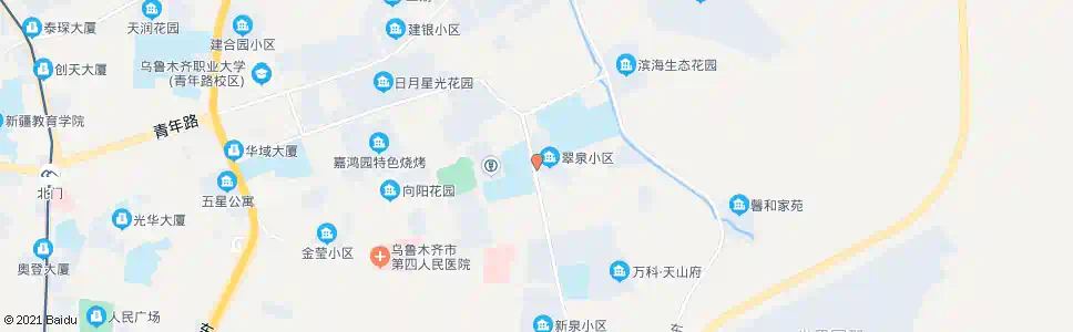 乌鲁木齐农行干校_公交站地图_乌鲁木齐公交_妙搜公交查询2024