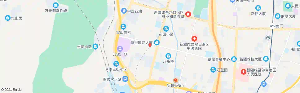 乌鲁木齐冷库_公交站地图_乌鲁木齐公交_妙搜公交查询2024