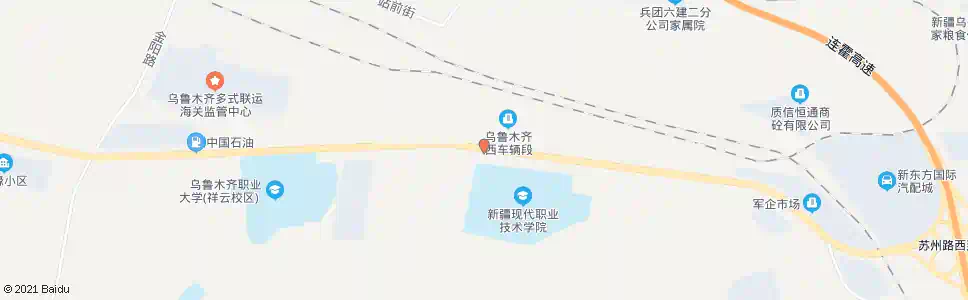 乌鲁木齐头区检察院_公交站地图_乌鲁木齐公交_妙搜公交查询2024