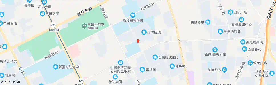 乌鲁木齐灯泡厂_公交站地图_乌鲁木齐公交_妙搜公交查询2024