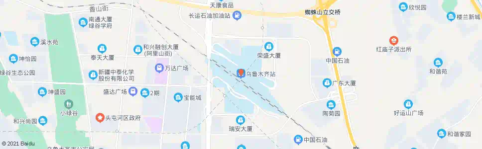 乌鲁木齐中北校区_公交站地图_乌鲁木齐公交_妙搜公交查询2024