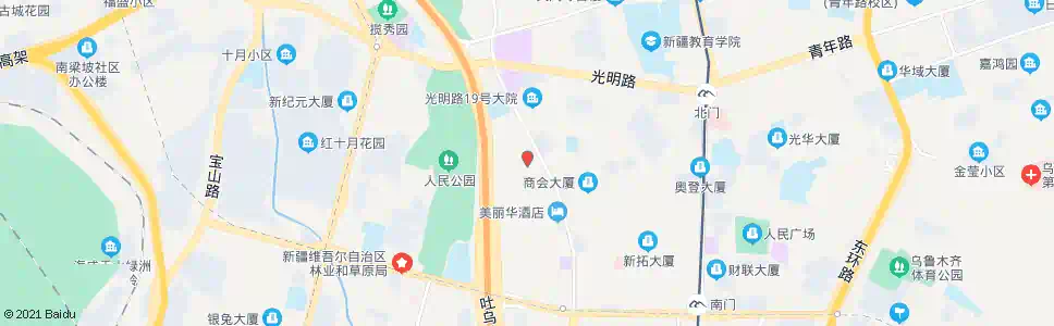 乌鲁木齐小西门_公交站地图_乌鲁木齐公交_妙搜公交查询2024