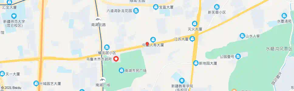 乌鲁木齐长青四队_公交站地图_乌鲁木齐公交_妙搜公交查询2024