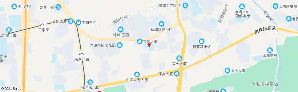 乌鲁木齐南湖实验学校_公交站地图_乌鲁木齐公交_妙搜公交查询2024