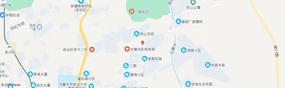 乌鲁木齐塔山小区_公交站地图_乌鲁木齐公交_妙搜公交查询2024