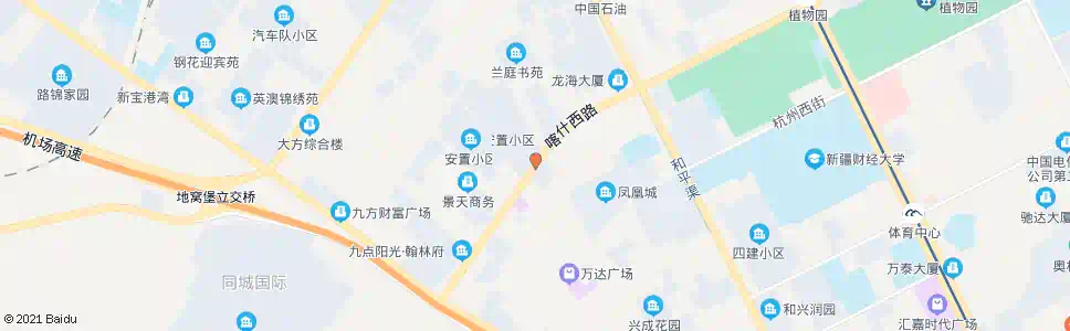 乌鲁木齐啤酒厂_公交站地图_乌鲁木齐公交_妙搜公交查询2024