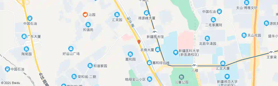 乌鲁木齐油运司_公交站地图_乌鲁木齐公交_妙搜公交查询2024