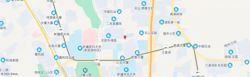 乌鲁木齐天毛_公交站地图_乌鲁木齐公交_妙搜公交查询2024