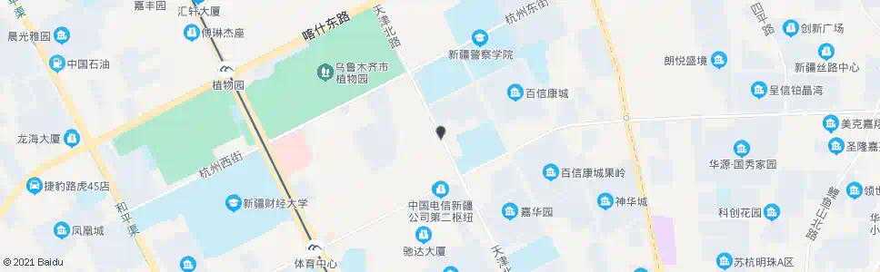 乌鲁木齐勘测大队_公交站地图_乌鲁木齐公交_妙搜公交查询2024