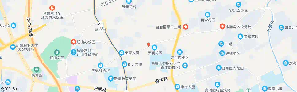 乌鲁木齐北山坡_公交站地图_乌鲁木齐公交_妙搜公交查询2024