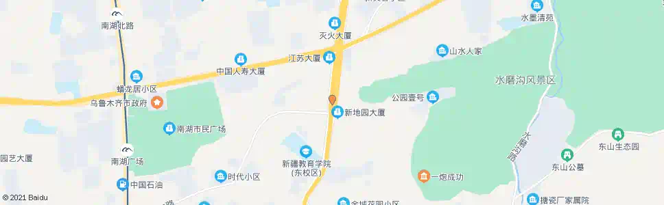 乌鲁木齐西虹东路_公交站地图_乌鲁木齐公交_妙搜公交查询2024