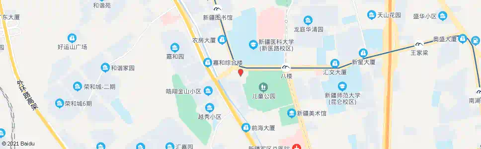 乌鲁木齐科技馆_公交站地图_乌鲁木齐公交_妙搜公交查询2024