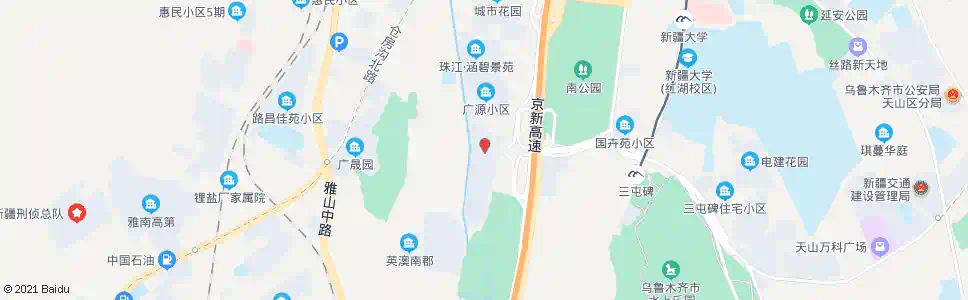 乌鲁木齐百商一期_公交站地图_乌鲁木齐公交_妙搜公交查询2024