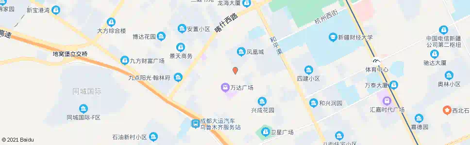 乌鲁木齐厦门路_公交站地图_乌鲁木齐公交_妙搜公交查询2024