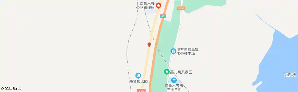 乌鲁木齐三家村_公交站地图_乌鲁木齐公交_妙搜公交查询2024