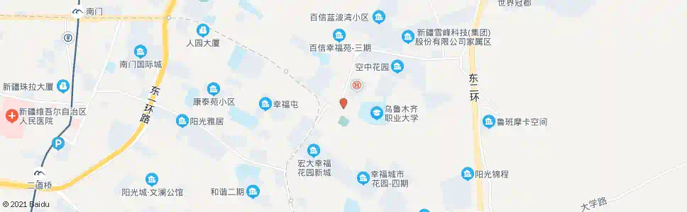 乌鲁木齐幸福路_公交站地图_乌鲁木齐公交_妙搜公交查询2024