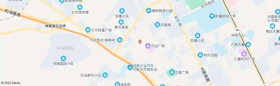 乌鲁木齐中亚广场_公交站地图_乌鲁木齐公交_妙搜公交查询2024