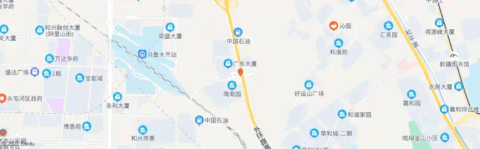 乌鲁木齐九家湾立交桥_公交站地图_乌鲁木齐公交_妙搜公交查询2024