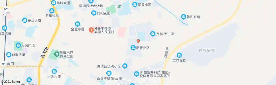 乌鲁木齐三十九中_公交站地图_乌鲁木齐公交_妙搜公交查询2024