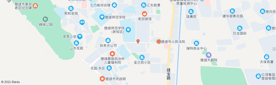 楚雄市公务员小区_公交站地图_楚雄公交_妙搜公交查询2024