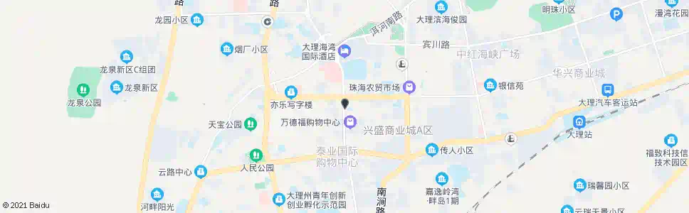 大理新华书店_公交站地图_大理公交_妙搜公交查询2024