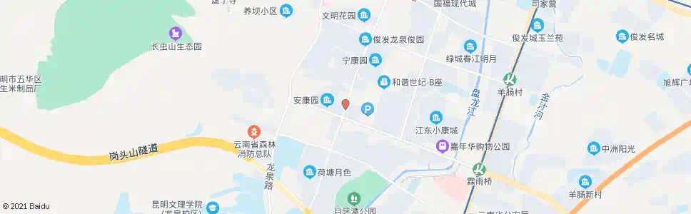 昆明沙坝营(红锦路)_公交站地图_昆明公交_妙搜公交查询2024