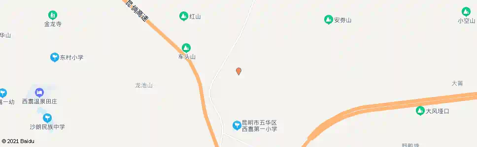 昆明桃园小村_公交站地图_昆明公交_妙搜公交查询2024