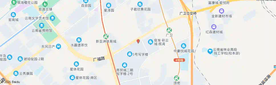 昆明新螺蛳湾国际商贸城二期公交车场_公交站地图_昆明公交_妙搜公交查询2024