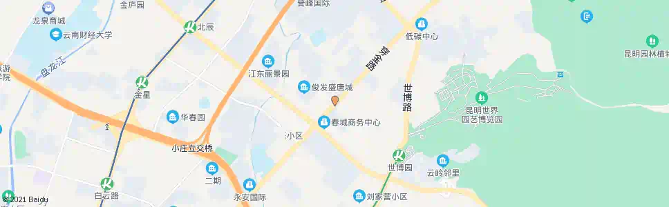 昆明波罗村_公交站地图_昆明公交_妙搜公交查询2024