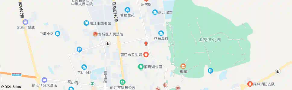 丽江象山市场_公交站地图_丽江公交_妙搜公交查询2024