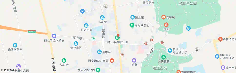 丽江福慧市场_公交站地图_丽江公交_妙搜公交查询2024