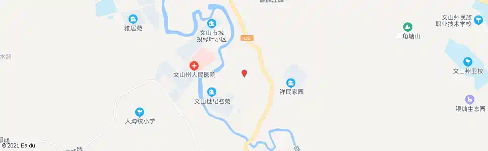 文山老保黑岔路_公交站地图_文山公交_妙搜公交查询2024