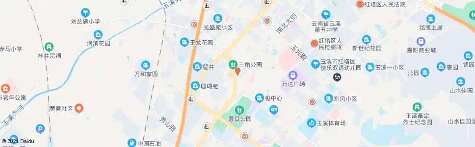 玉溪百信购物广场_公交站地图_玉溪公交_妙搜公交查询2024