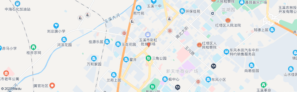 玉溪新兴饭店_公交站地图_玉溪公交_妙搜公交查询2024