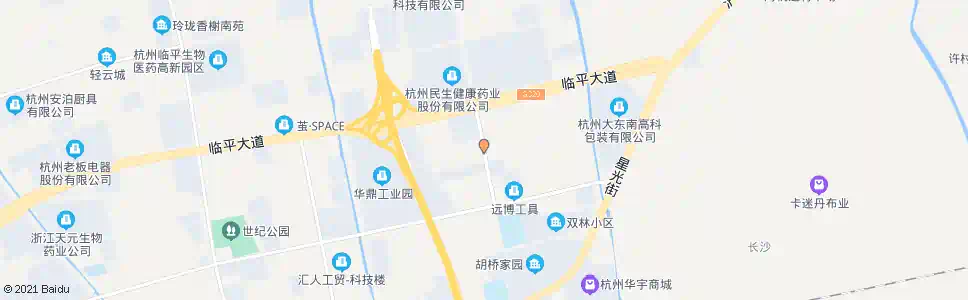 杭州新天路天荷路口_公交站地图_杭州公交_妙搜公交查询2024