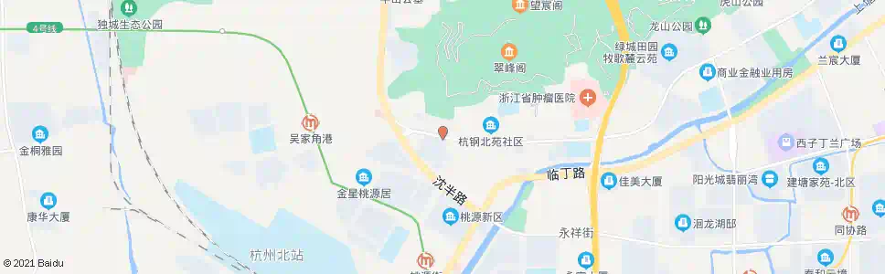 杭州阔板桥社区_公交站地图_杭州公交_妙搜公交查询2024