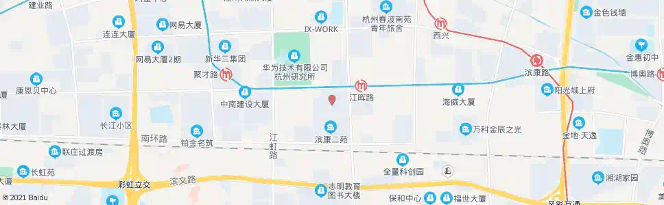 杭州滨康小区_公交站地图_杭州公交_妙搜公交查询2024