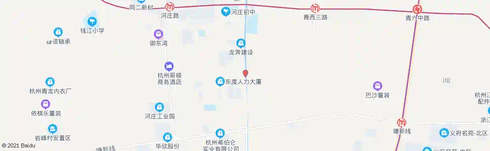 杭州同一路口_公交站地图_杭州公交_妙搜公交查询2024