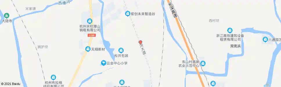 杭州东山前_公交站地图_杭州公交_妙搜公交查询2024