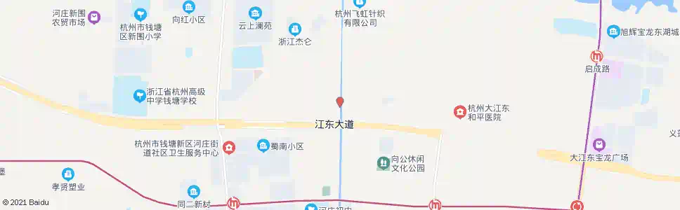 杭州向公桥_公交站地图_杭州公交_妙搜公交查询2024