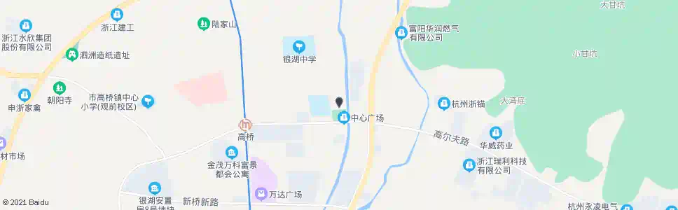 杭州高桥(富阳区)_公交站地图_杭州公交_妙搜公交查询2024