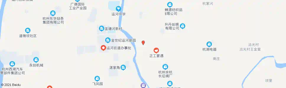 杭州后庙村_公交站地图_杭州公交_妙搜公交查询2024