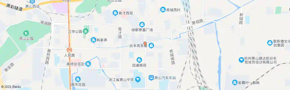 杭州人民路口_公交站地图_杭州公交_妙搜公交查询2024