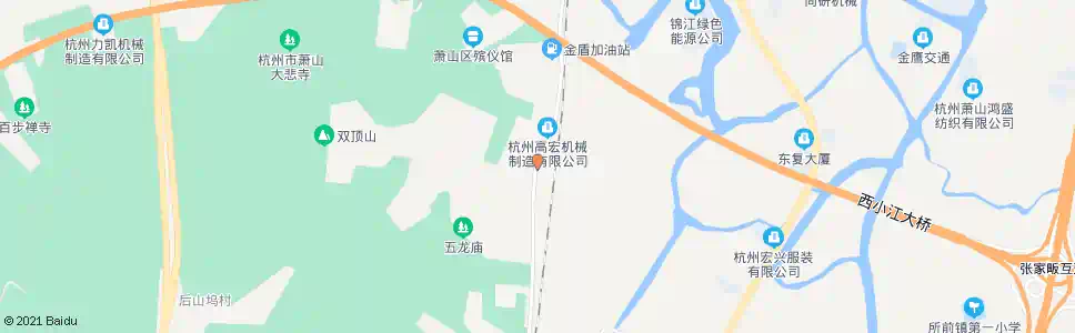 杭州大路张(孔湖村)_公交站地图_杭州公交_妙搜公交查询2024